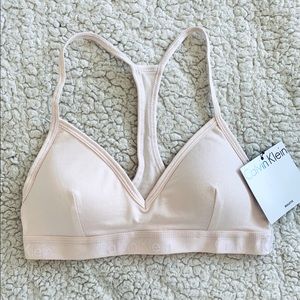 Light pink Calvin Klein bralette